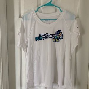 Run Disney tech shirt by Champion Womens 2XL XXL